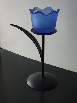 Lampka świecznik na tealighty- Tulipan 