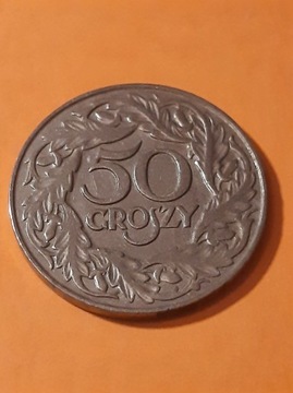 50 groszy  POLSKA 1923 r. B6