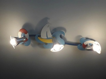 Lampa sufitowa Nowodvorski Sailor 3 Żaglówki