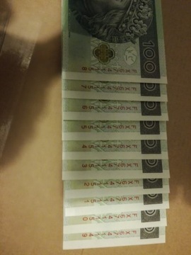 Banknoty 100 złotowe