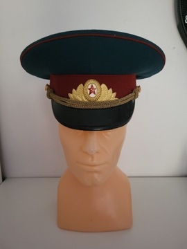 Czapka paradna oficera ZSRR, CCCP