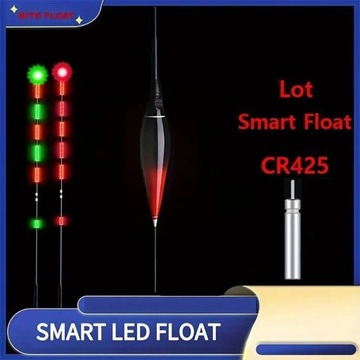 Inteligentny nocny spławik wędkarski, LED.