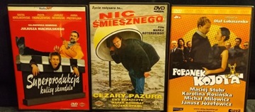 SUPERPRODUKCJA,NIC ŚMIESZNEGO,PORANEK KOJOTA,3xDVD