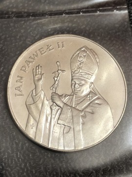 Moneta srebrna 10000 Jan Paweł II