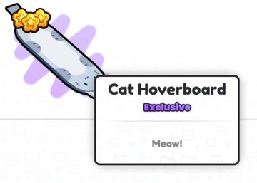 Pet Simulator 99 cat hoverboard 