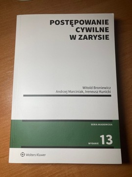 Postępowanie cywilne w zarysie Wydanie 13