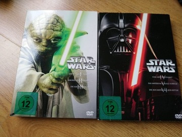 Star Wars Gwiezdne wojny części I-VI wyd. Niemcy