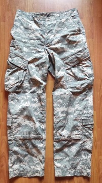  spodnie US ARMY w kamuflażu ACU S/L