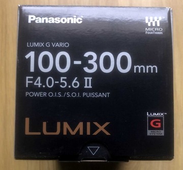 Obiektyw Panasonic H-FSA100300, 100-300 mm, nowy