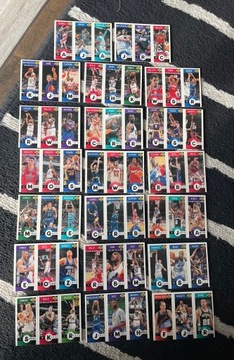 Unikat zestaw potrójnych kart NBA 90’ 20x3