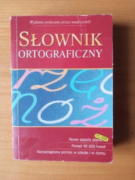 Kieszonkowy Słownik ortograficzny.