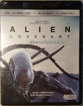 ALIEN: COVENANT Dolby Atmos 4K UHD +BR folia