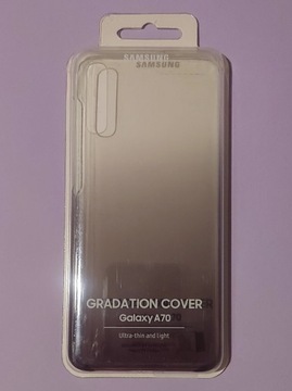 Samsung Galaxy A70 Gradation Cover Czarny