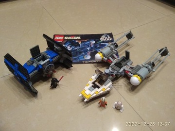 Lego Star Wars 7150 myśliwiec TIE i Y-Wing