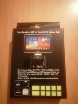 Czytnik kart, adapter USB Samsung Galaxy Tab 45szt