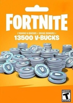 Fortnite - 13500 V-Bucks (tańsze v-dolce)