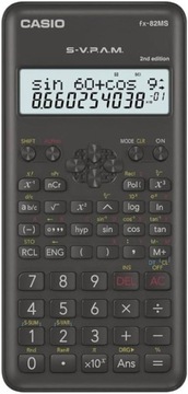 Casio FX-82MS-2 Kalkulator Naukowy, Szary