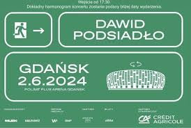 4 Bilety DAWID PODSIADŁO Gdańsk 02.06.24 PŁYTA