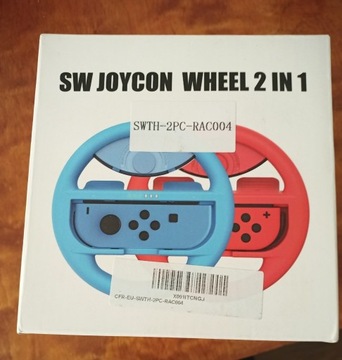 Kierownica na Joy-Con JYS Żółty - Niebieski