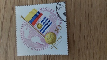 Znaczek Magyar Posta Chile 1962