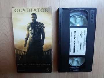 GLADIATOR: KREW, PIACH I TAŚMA [VHS] PL Dokument