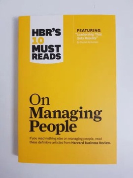 On Managing People HBR Harvard Business Review