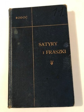 Biernacki M.( pseud. Radoć M ) ,Satyry i Fraszki.
