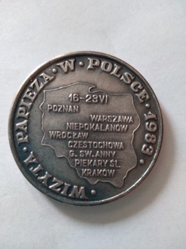  Medal pamiątkowy Jan Paweł II