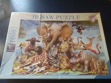 Puzzle 1000 elementów. Oryginalnie zapakowane