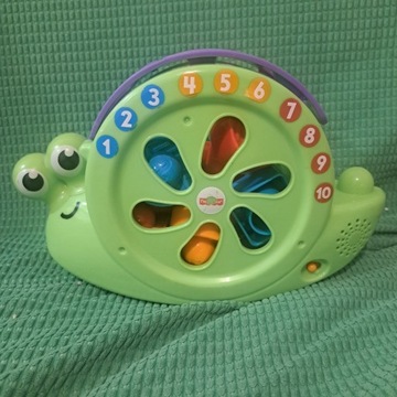 Muzyczny ślimak Fisher Price - sorter