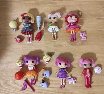 Lalaloopsy Minis, 6 lalek, figurek