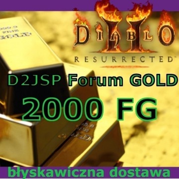 Forum Gold D2JSP 2000fg Diablo 2 II Resurrected