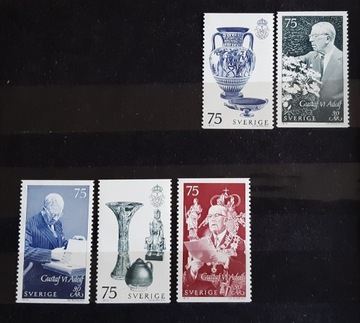 znaczki Szwecja 781-785