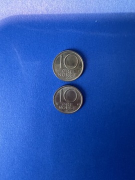 Moneta 10 Ore Sverige 1987 rok, Szwecja
