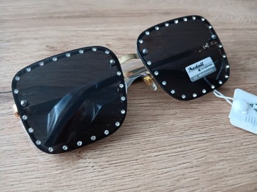 Damskie okulary nowe przeciwsłoneczne filtr uv400
