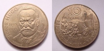Francja 10 franków 1985 r. Okolicznościowa!