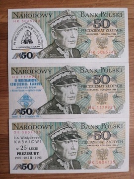 50 złotych 1988r. Świerczewski