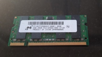 DDR2 2GB PC2 6400S 800MHz 2048MB SODIMM