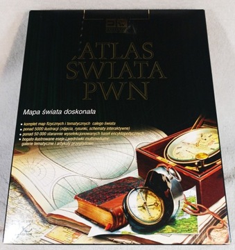 ATLAS ŚWIATA PWN. 2 x CD.