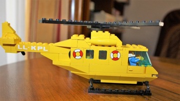 LEGO Classic 6697 - Śmigłowiec ratowniczy 1985 rok