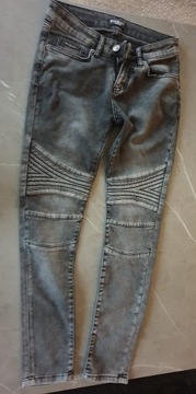 Balmain _ jeansy szare oryginalne 