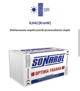 Styropian płyty fasadowe EPS S 042 OPTIMA/FASADA