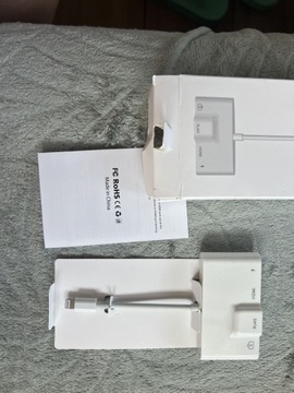 Lighting adapter HDMI, USB, RJ45