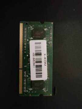 Pamięć ddr3 crucial 1600 sodimm 1.35v cl1 4gb