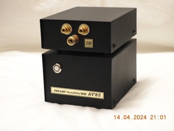 AV'85-przedwzmacniacz gramofonowy wkł. MM /RIAA/