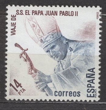Hiszpania - Papież Jan Paweł II (zestaw 6092)