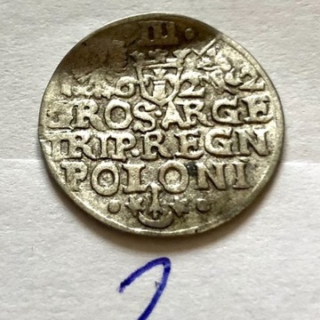 Trojak 1622 Srebro Zygmunt III Waza #2