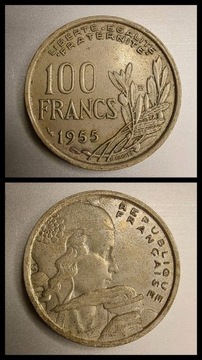 100 FRANCS FRANCJA 100 FRANKÓW 1955