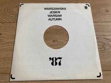 WARSZAWSKA JESIEŃ 1987 Nr 5 Dobrowolski Szeremeta