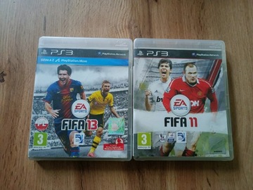 FIFA 11 (ENG) i FIFA 13 (PL)  PS3